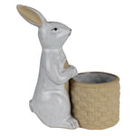 Rabbit with Basket 7.5"