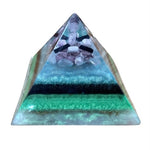 Green Orgone Pyramid