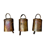 Antiqued Flat-Top 1.5” Tin Bells