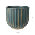 Scalloped Cachepot, Assorted Colors