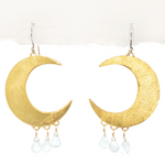 Fair Trade Crescent Moon Earring