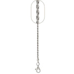 Sterling Silver Oxidized Rope Chain 18" & 24"