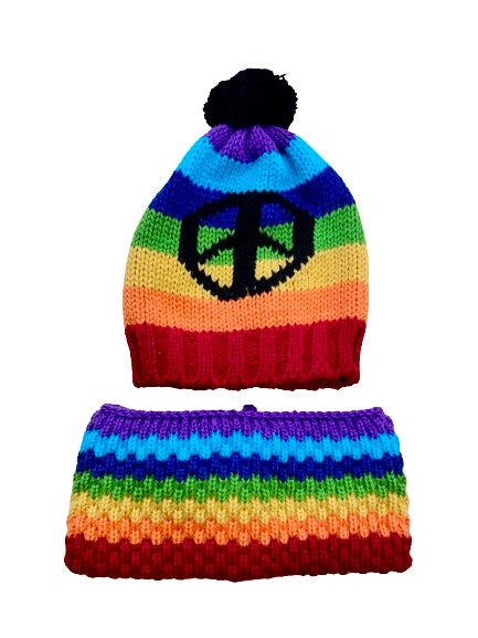 Rainbow Fair Trade Hat, Peruvian Trading Co.
