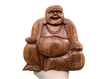 Buddha Hand-Carved Wood Statue, Assorted