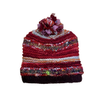 Winter Hat Made from Recycled Sari