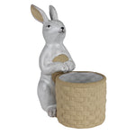 Rabbit with Basket 7.5"