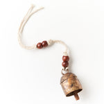 Fair Trade 2.25" Rustic Noah Cow Bell Wind Chime - Hand Tuned