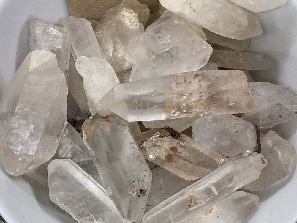 Raw Clear Quartz Points