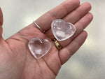 Clear Quartz Carved Heart (small)