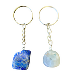 Tumbled Crystal Keychain