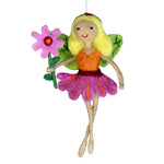 Fair Trade Cosmo Flower Fairy Ornament