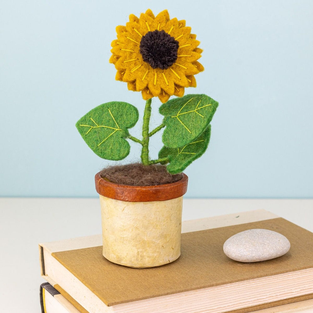 Fair Trade Sunflower Potted Plant