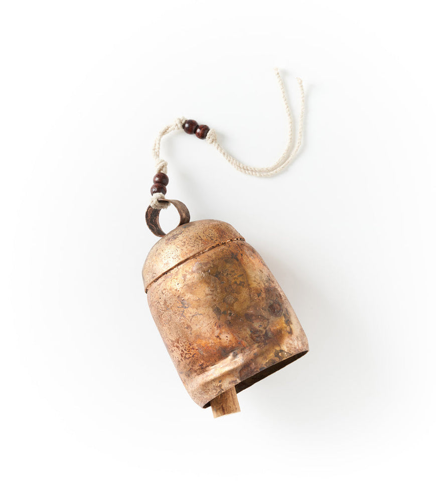 Fair Trade Copper Handmade Bell 6.5"