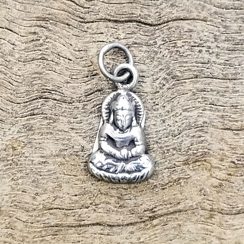Buddha Mini Silver Pendant