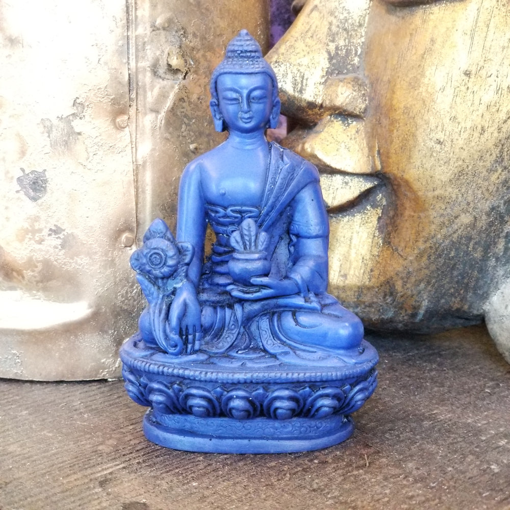 Medicine Buddha 4”, Assorted Colors