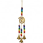 Chakra Spiral Hanging Bells