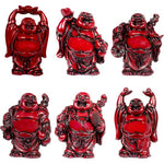 Laughing Buddha 3" Red Color