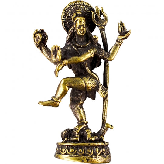 Mini Brass Dancing Shiva