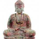 Chakra Buddha Volcanic Stone 8.5”