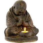 Praying Monk T-light Holder