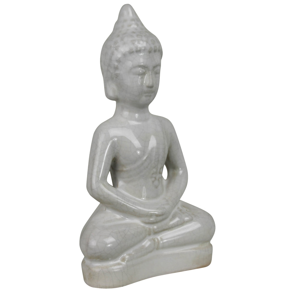 Ceramic Sitting Buddha