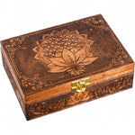 Bronze Flower of Life Metal Box