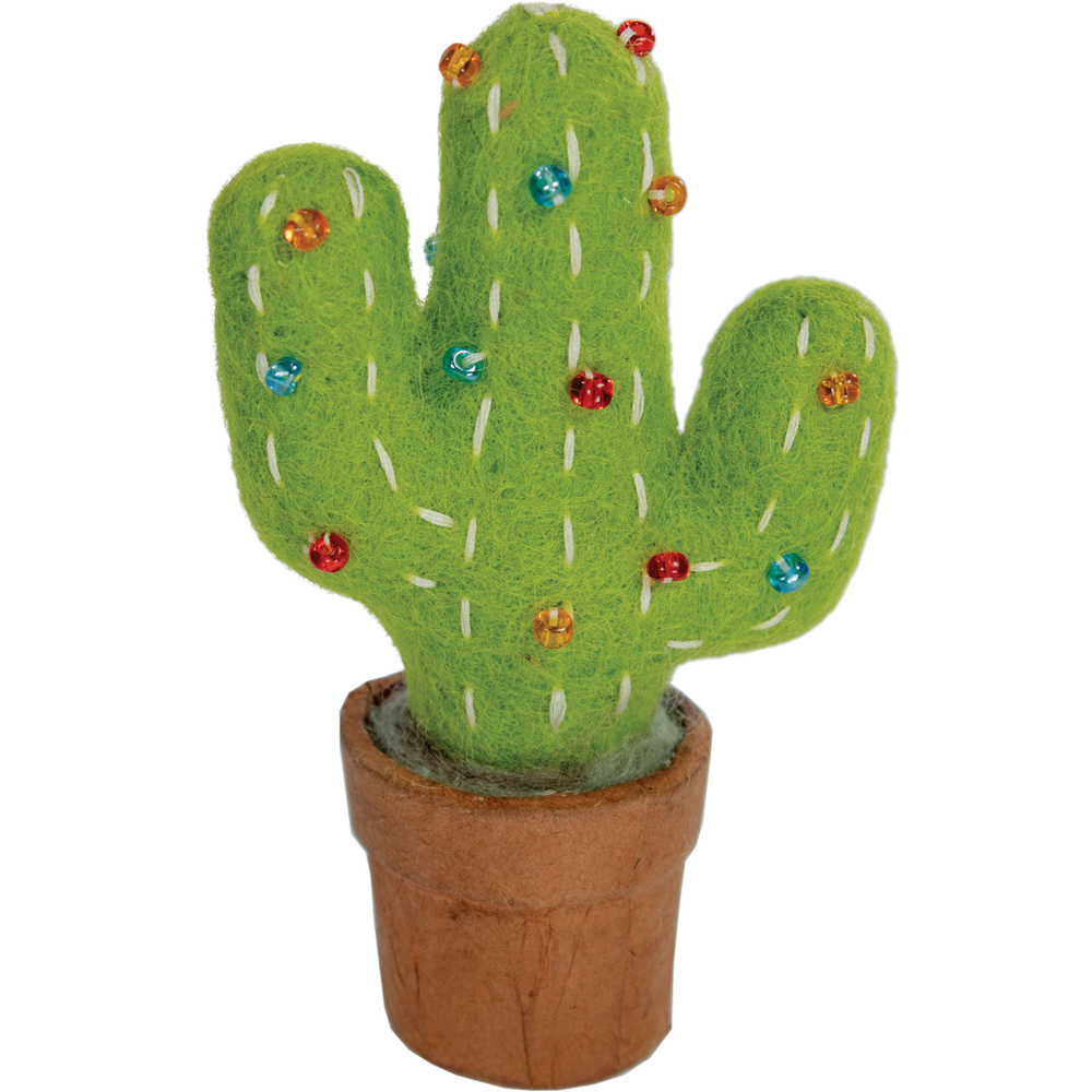 Fair Trade Saguaro Cactus Ornament