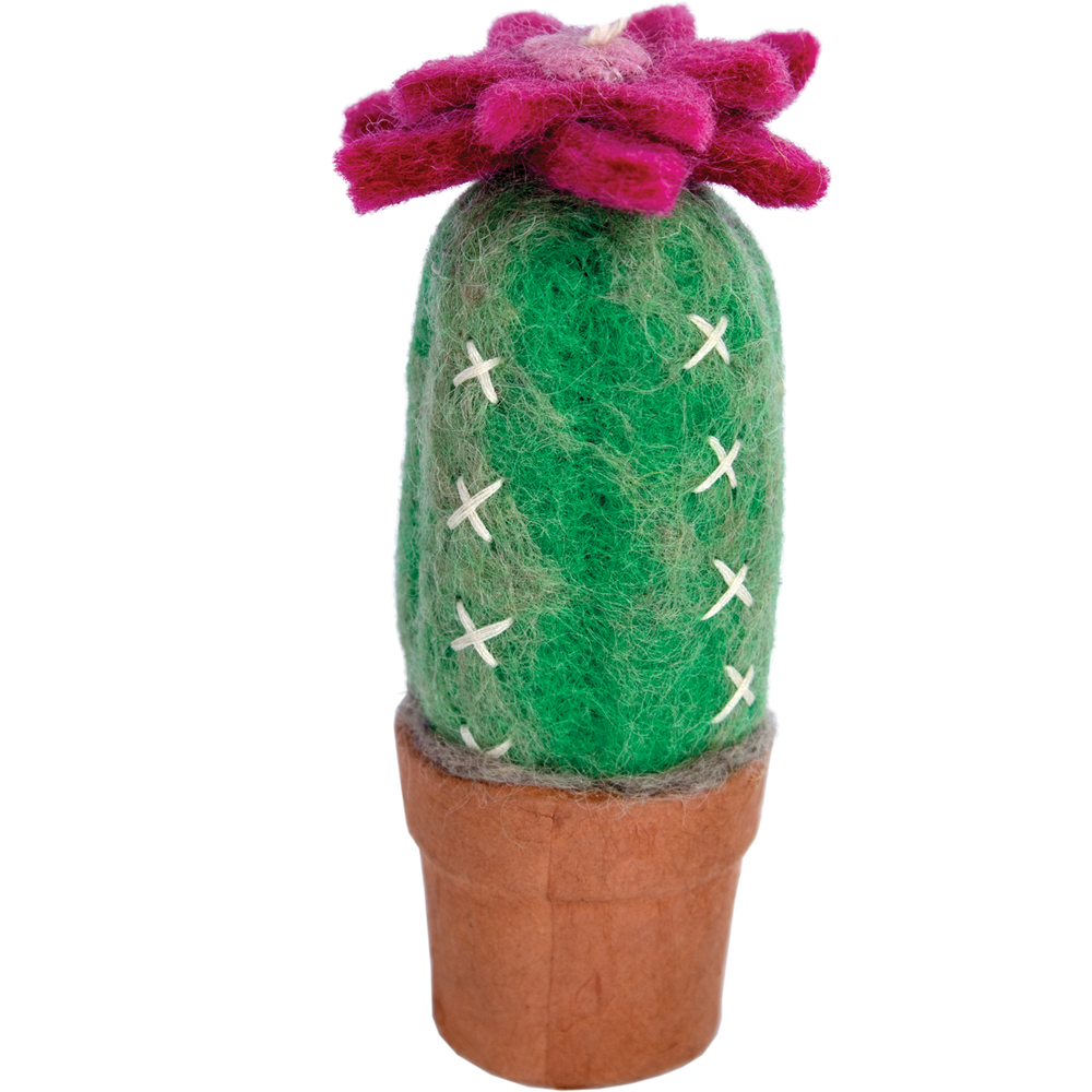 Fair Trade Torch Cactus Ornament