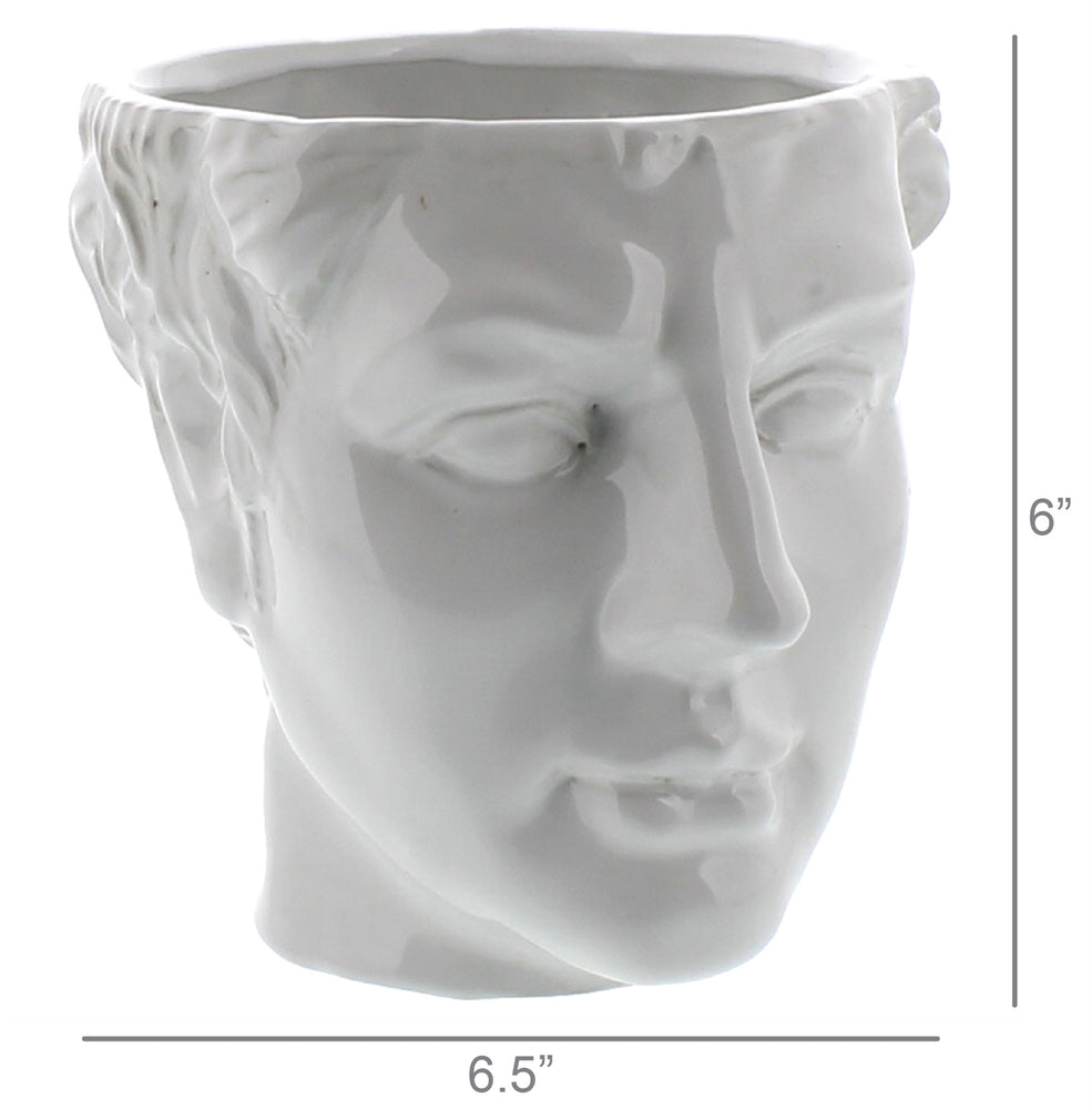 Apollo Head Cachepot