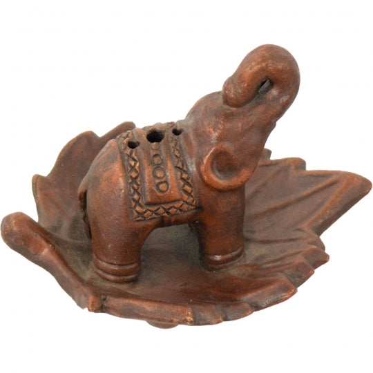 Elephant Ceramic Incense Holder