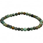 African Turquoise 4mm Bracelet