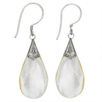 Mother of Pearl Silver Earring