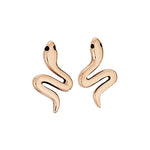 Bronze Snake Stud Earring