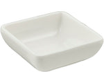 White Ceramic Dish 3" x 1.25"