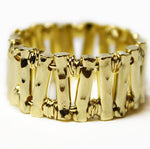Gold Bar Stacked Ring