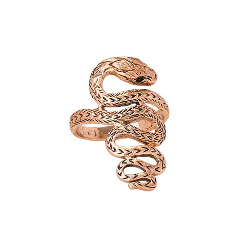 Copper Snake Ring