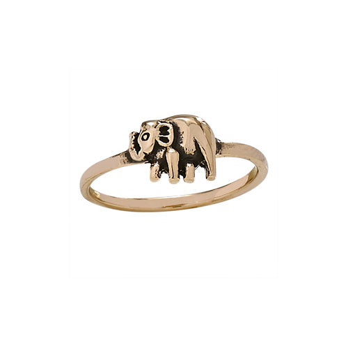 Bronze Elephant Ring