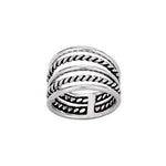 Rope Silver Ring