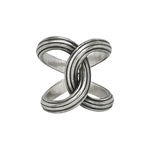 Interlocking Silver Ring