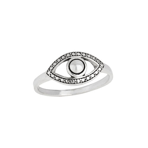 Eye Silver Ring