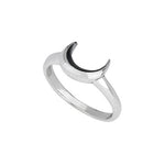 First Lunar Phase Moon Silver Ring