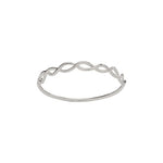 Open Braid Silver Ring