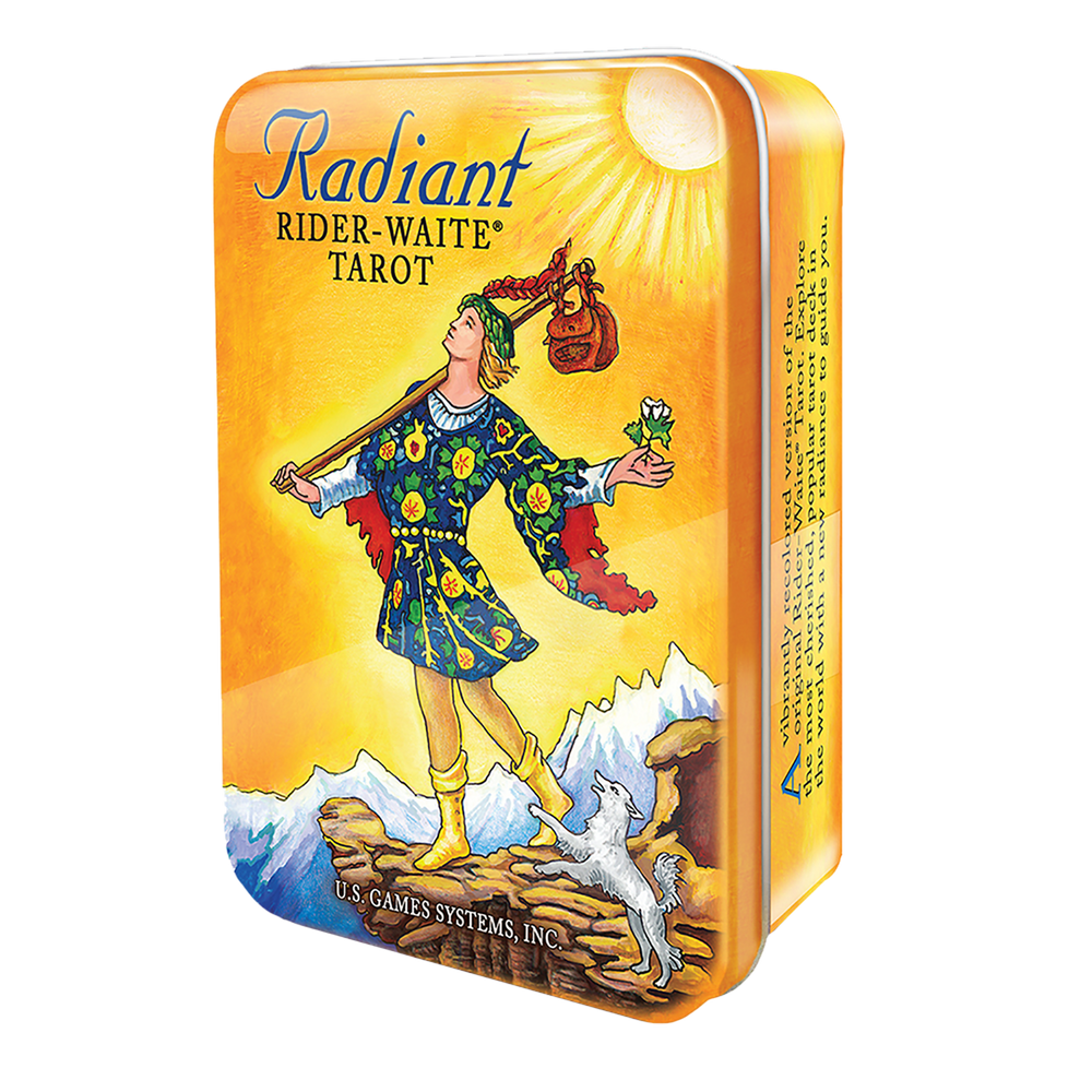 Radiant Rider-Waite® Tarot in a Tin