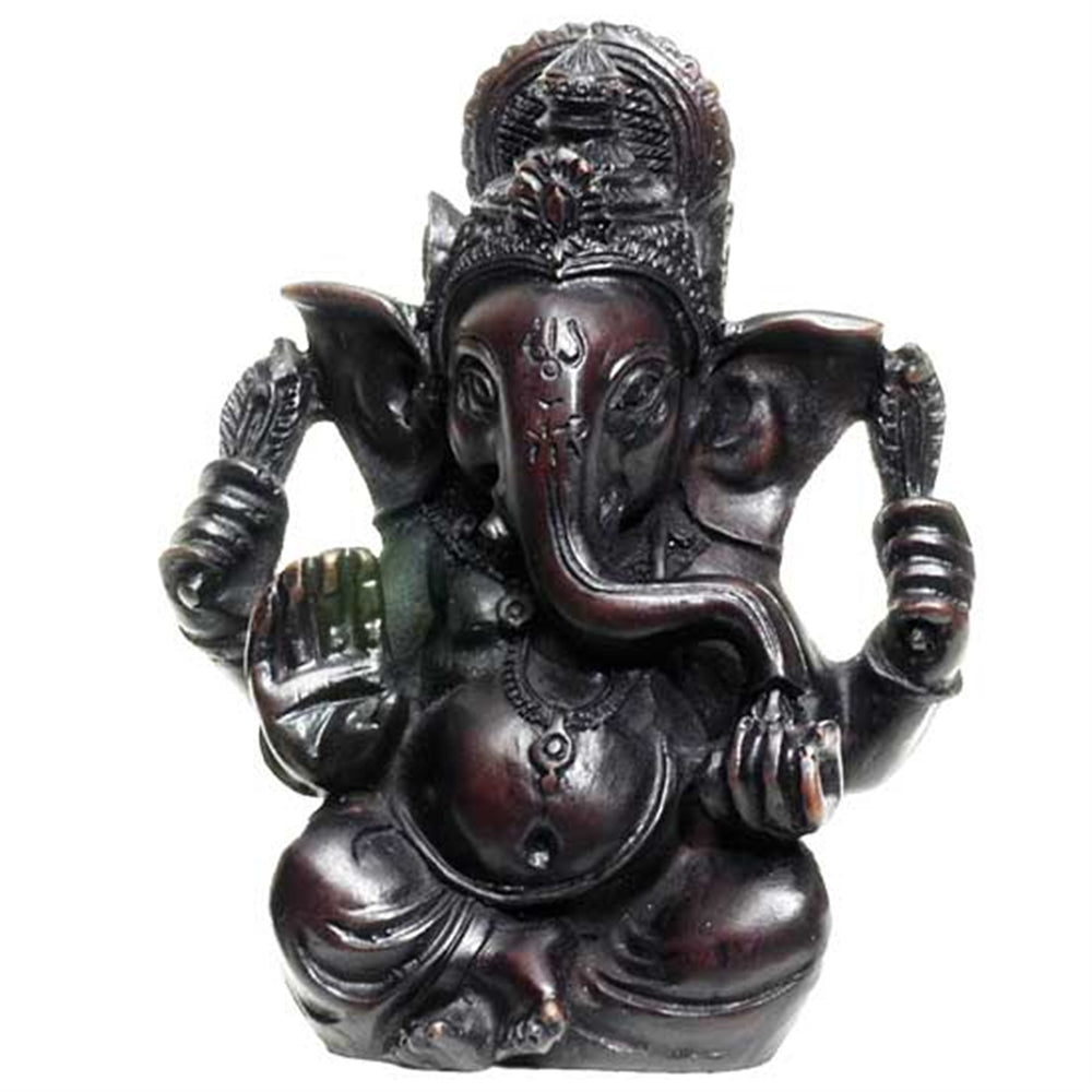 Ganesh Sitting Black 4.5"
