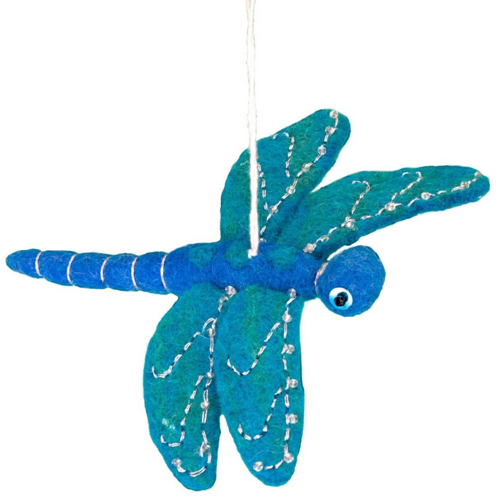 Fair Trade Dragonfly Ornament