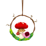 Fair Trade Snail & Mushroom Ornament