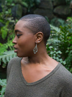 Fair Trade Illuminate Earring - Silver tone