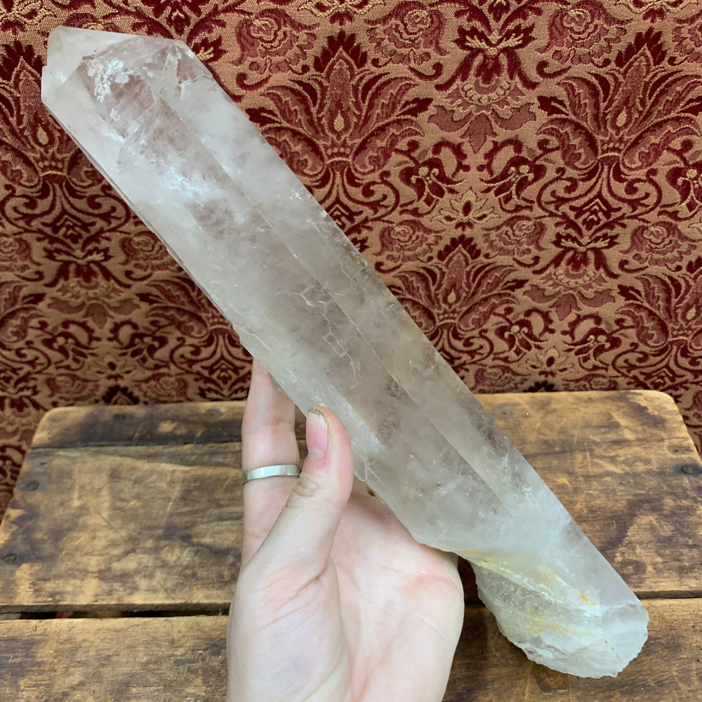 Clear Quartz Raw Pointed Cluster