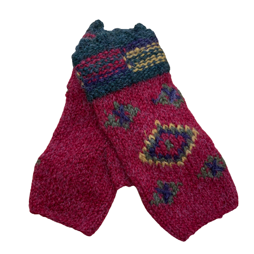 Rombo Fair Trade Fingerless Gloves
