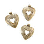 1” Metal Tin Sacred Heart